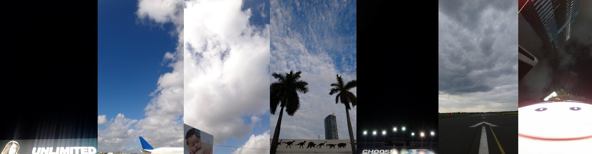 Up…Up…Up…Up… — strip 5: Unlimited, Dream, palms, Choose, runway