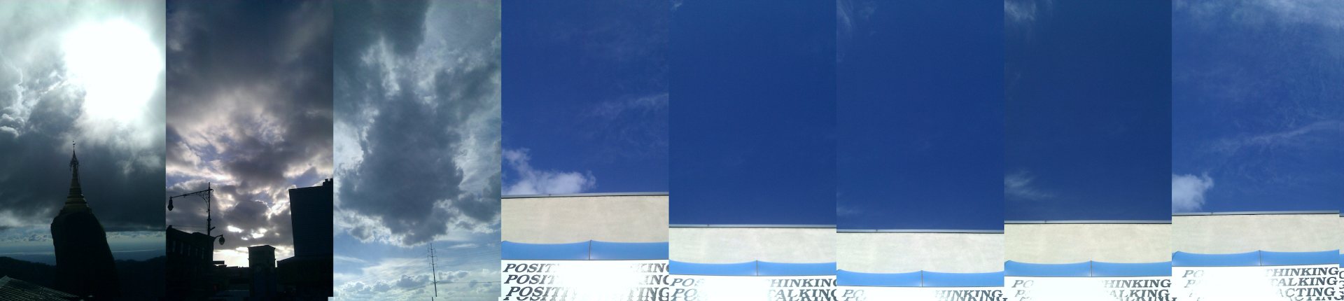 Up…Up…Up…Up… — Positive / Thinking / Talking / Acting strip