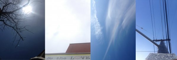 Up…Up…Up…Up… — catalog detail: Be the LOVE and sky studies