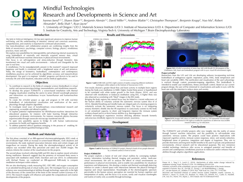 Mindful Technologies symposium poster presented at the AAAI Spring Symposium at Stanford University in 2016.